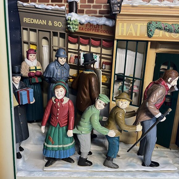 VTG Dept 56 A Christmas Carol Charles Dickens Animated Music Book - Picture 5 of 16